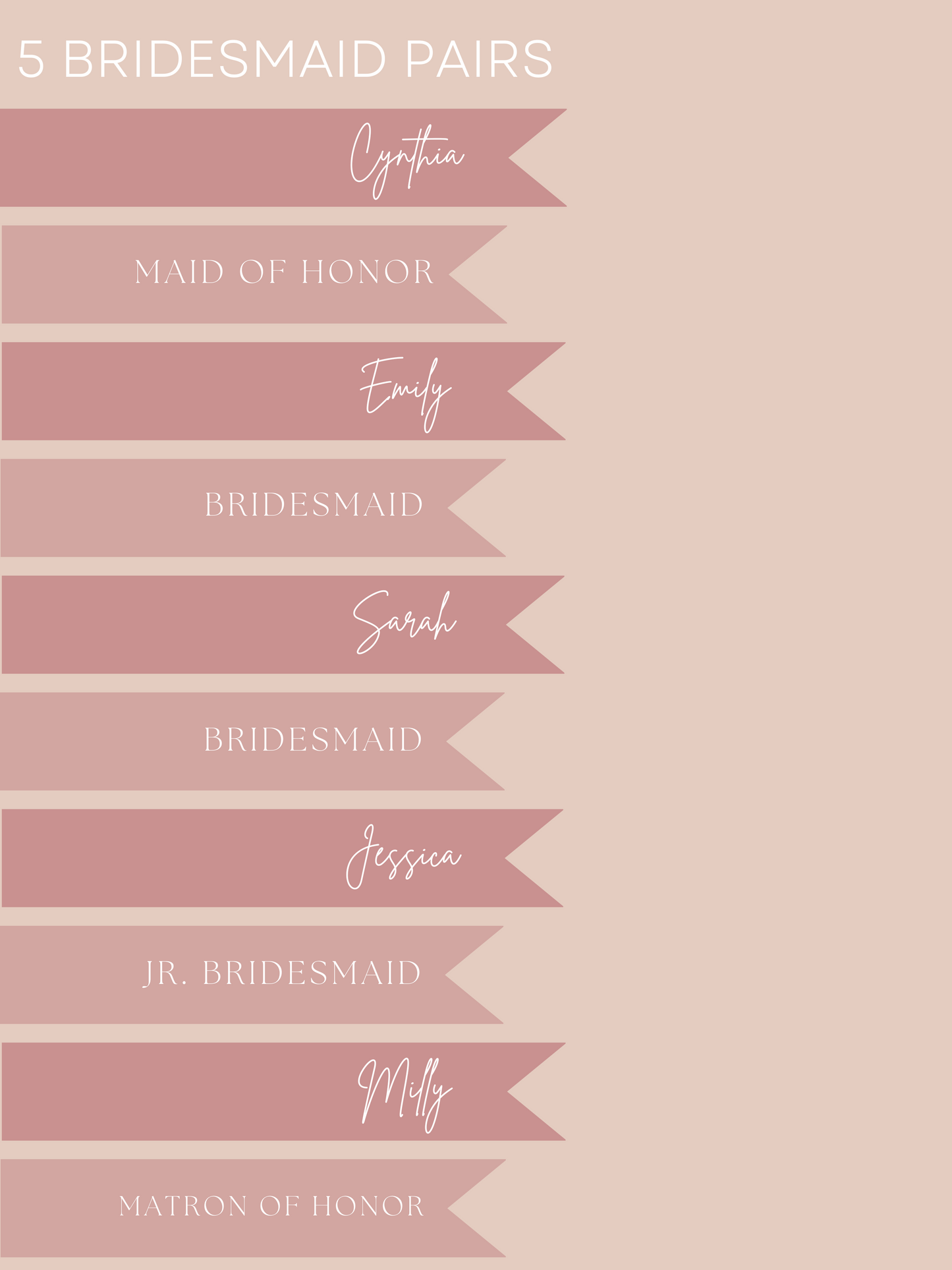 Bouquet Ribbons