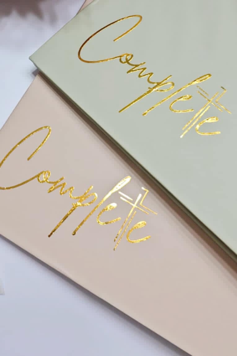 Gold Foil Binder