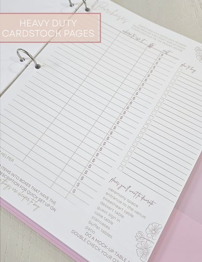 Ultimate PINK Wedding Planner