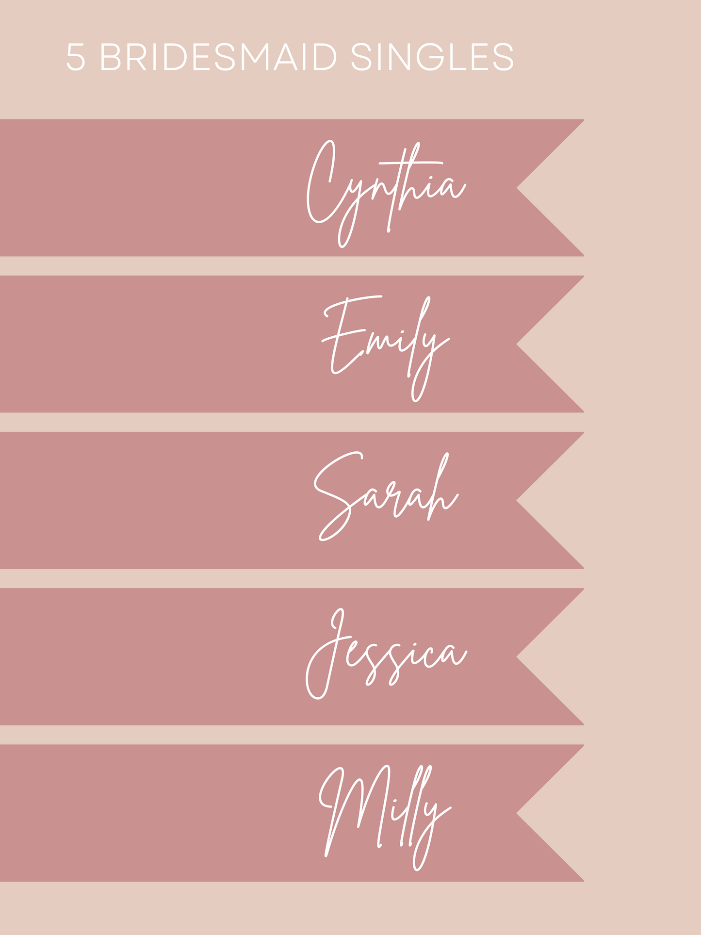 Bouquet Ribbons