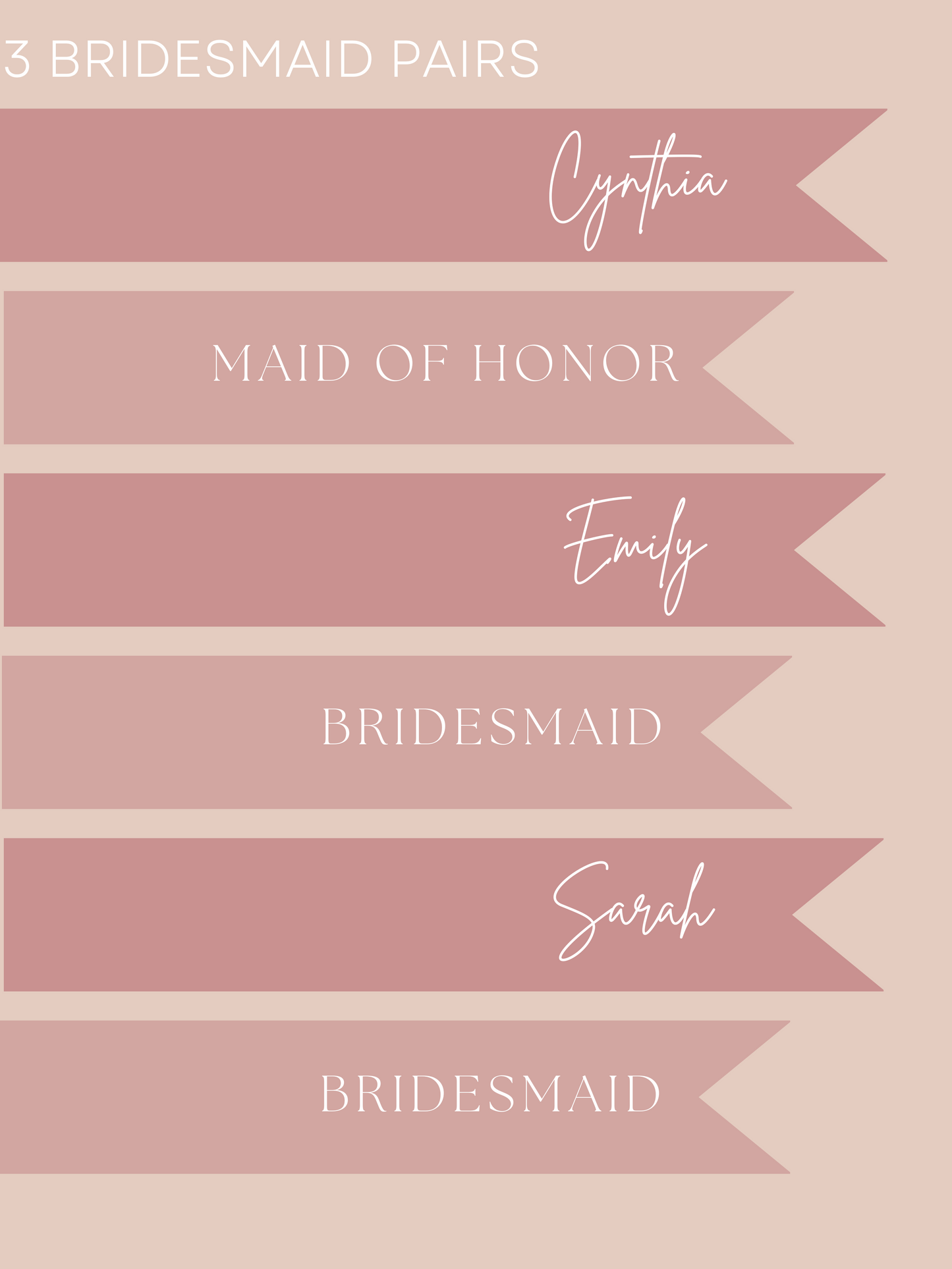 Bouquet Ribbons