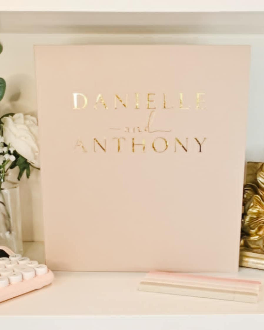 Custom Wedding Planner BINDER ONLY